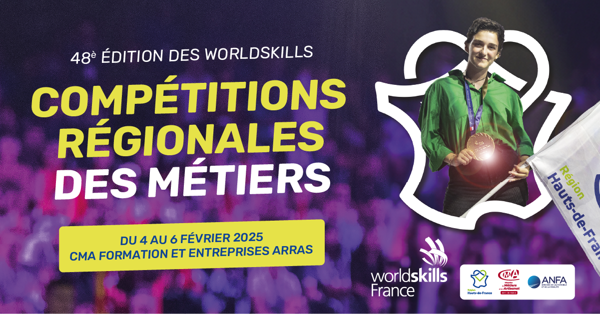 sélections régionales Worldskills cma hauts-de-france à arras